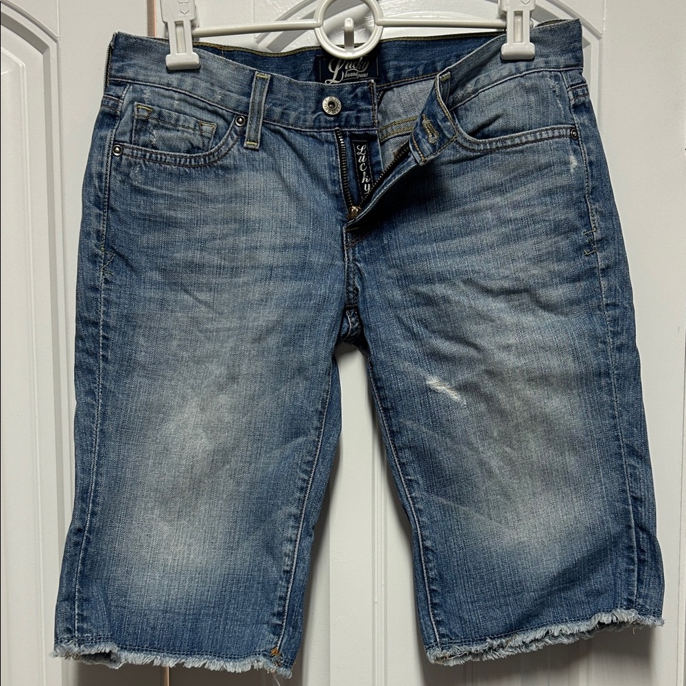 Lucky Blue Denim Shorts